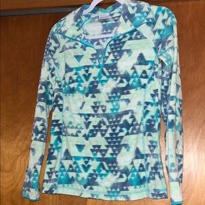 Columbia Aztec fleece pullover
